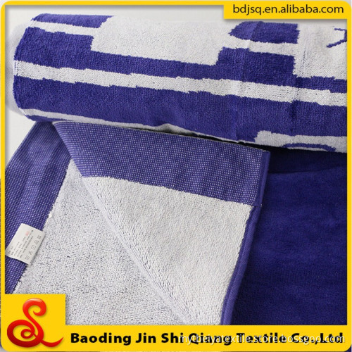 Yarn Dyed Jacquard Velvet 100% Cotton Cheap Wholesale Beach Towels